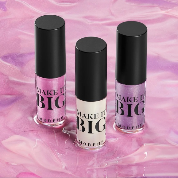 💛 Morphe Make It Big Plumping Lip Gloss Trio - NWT - Picture 2 of 15